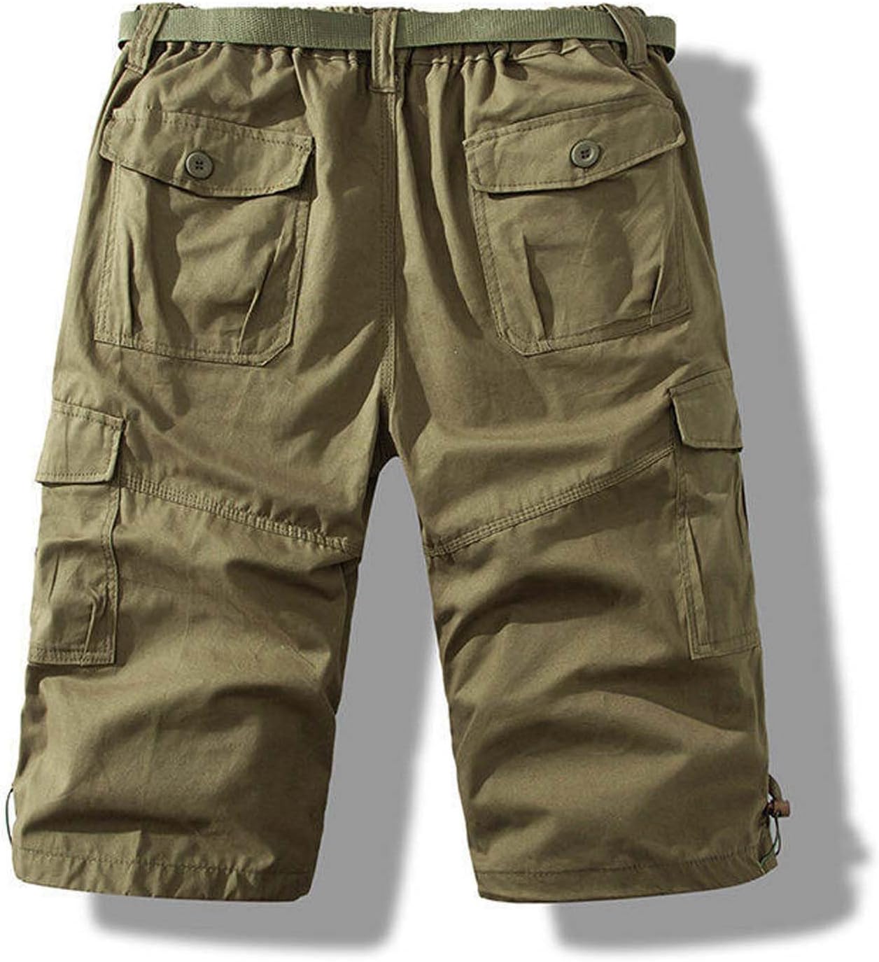 Mens Durable Cargo Shorts for Hiking and Fishing