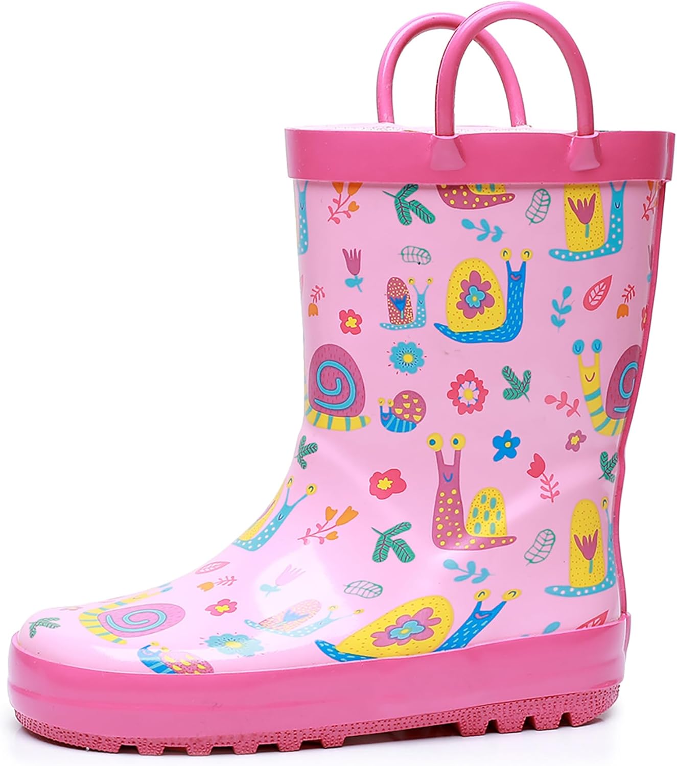 Waterproof Kids Rain Boots Fun and Easy to Wear
