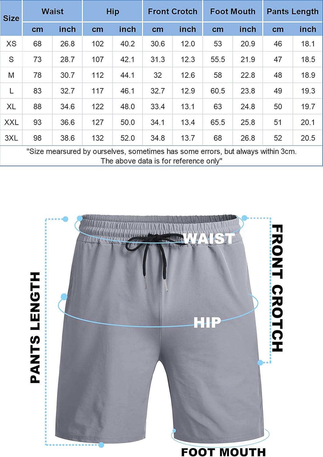 Premium 7-inch Mens Gym Shorts with Pockets for Ultimate_fitness