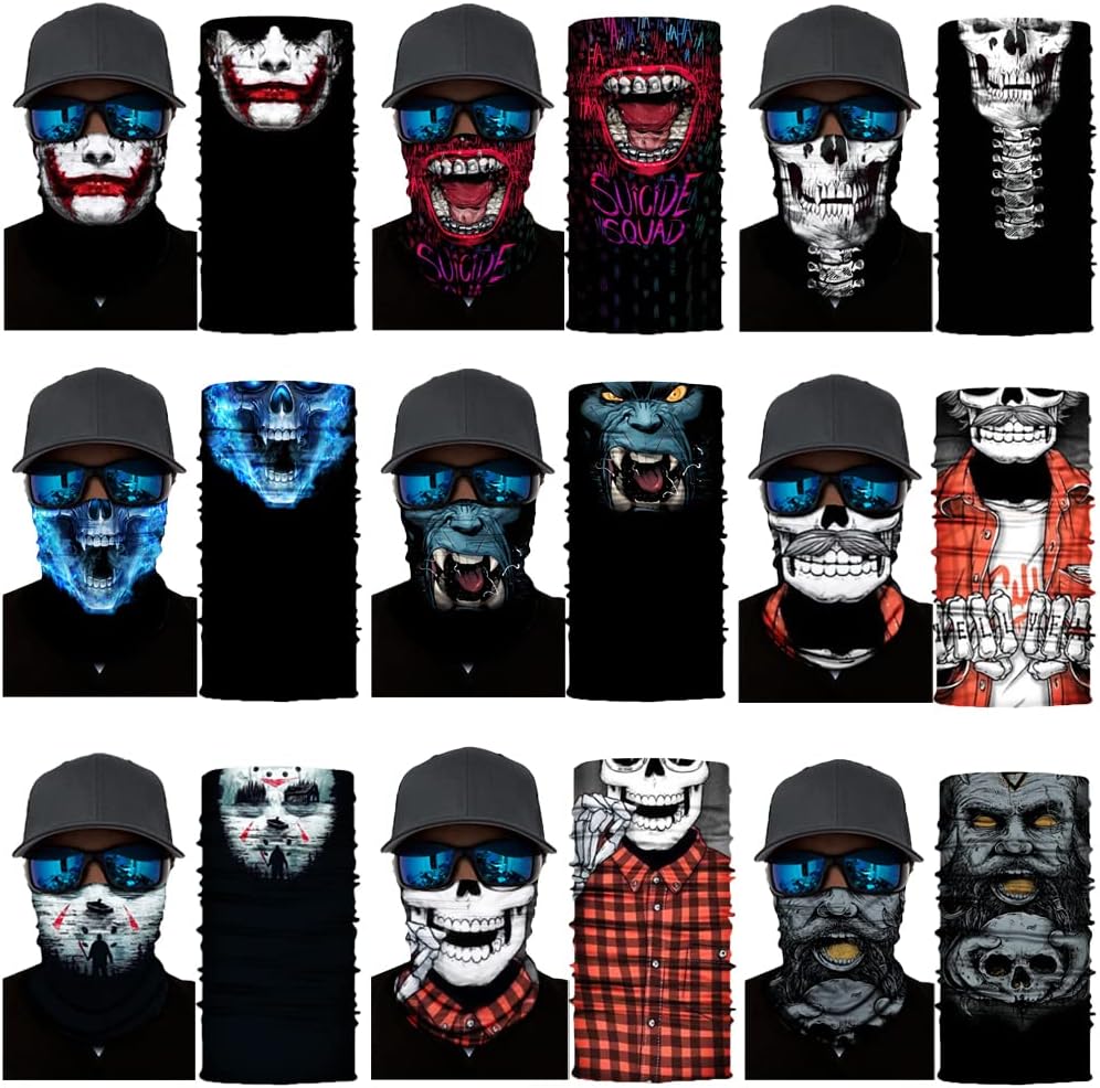 Sidasion Multi-Purpose Neck Gaiter Mask