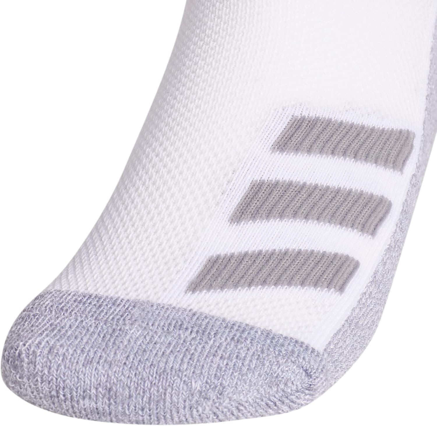 adidas Kids Boy Girl Cushioned Angle Stripe Low Cut Socks 6 Pair