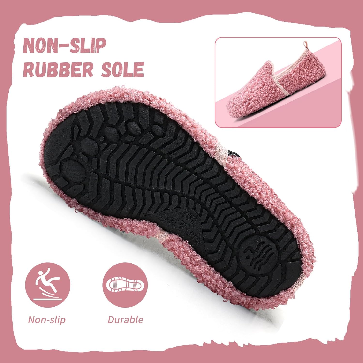 WateLves Kids Slide on Slippers