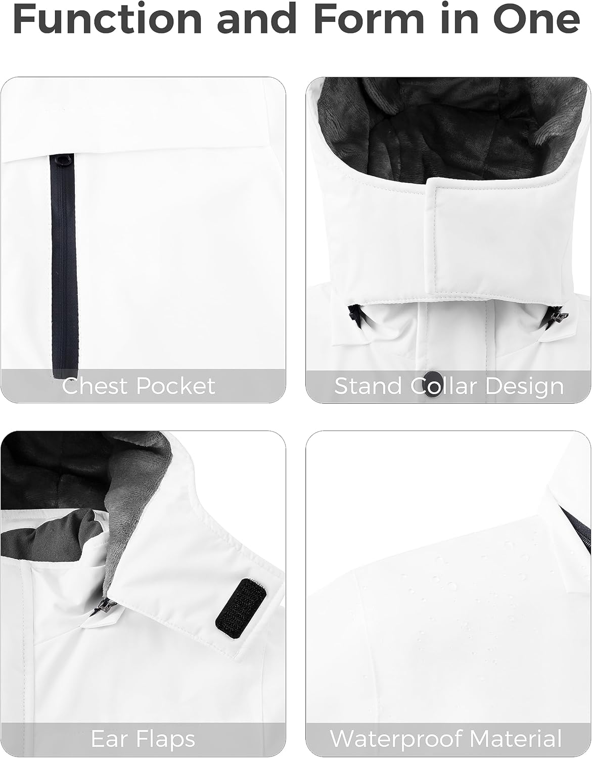 Stay Waterproof Windproof Winter Jacket for Boys