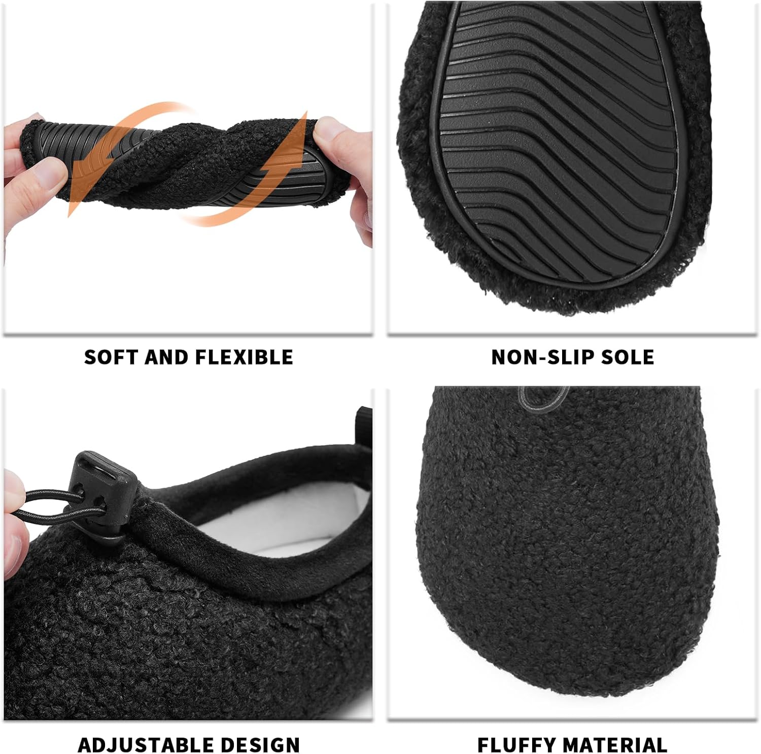 Cozy Kids Cozy Slippers Winter Warm Anti-Slip Socks