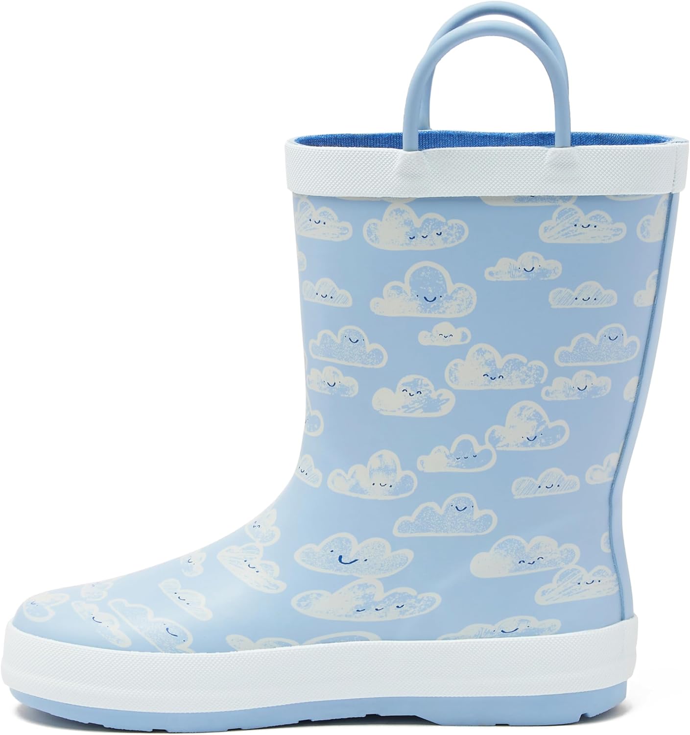 Lands End Boys and Girls Waterproof Rain Boots for Kids