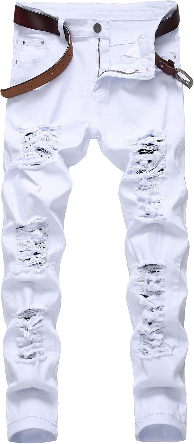 COOSVEN Men Slim Fit Slim jeans