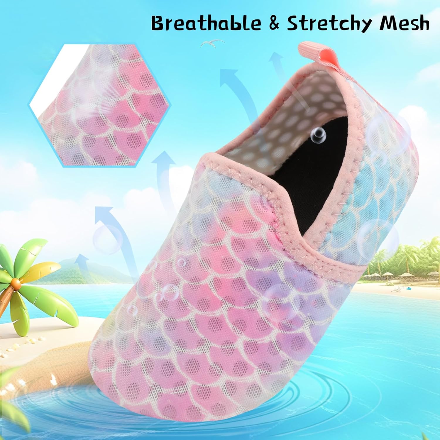 Centipede Demon Toddler Water Shoes