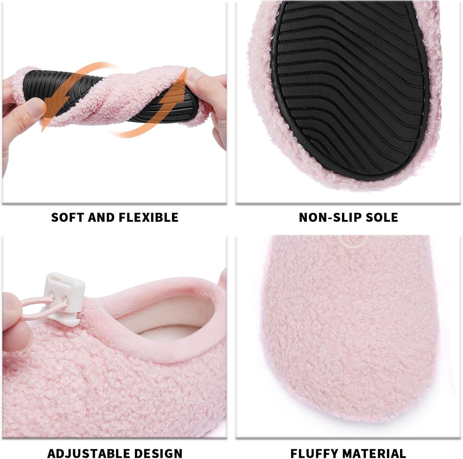 Heiiwarm Kids Cozy Slippers for Winter