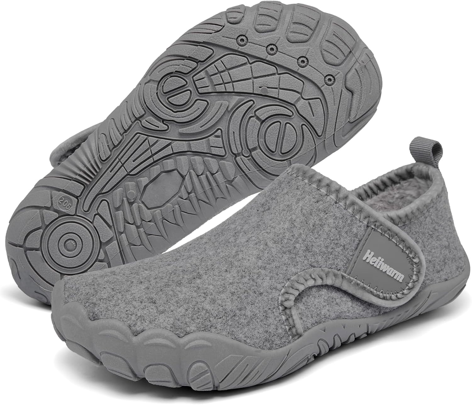 Heiiwarm Kids Winter Slippers Cozy Soft Warm