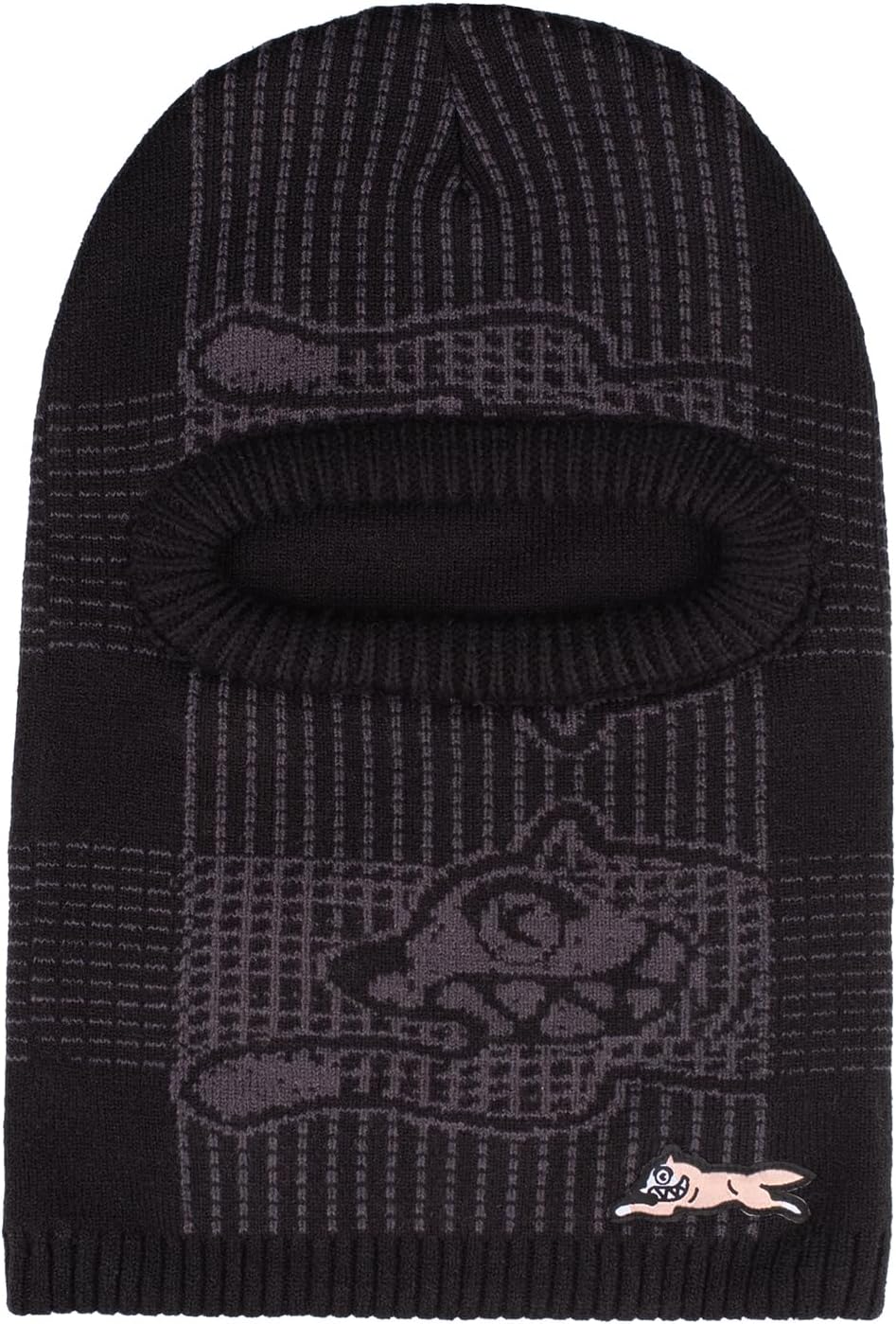 Balaclava Mens Dog Print Hat boasts style and durability