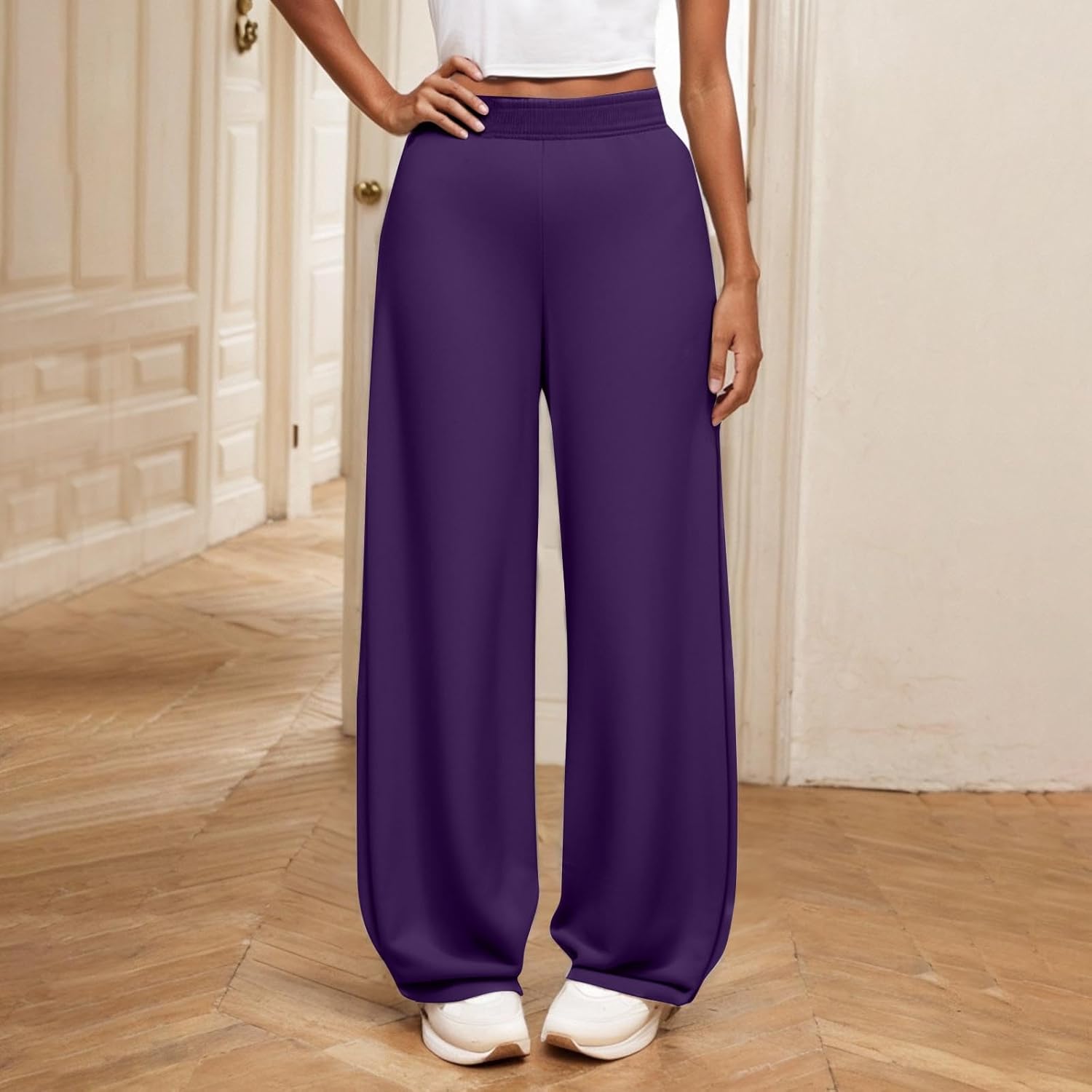 Comfortable Wide-Leg Jogger Pants for Girls