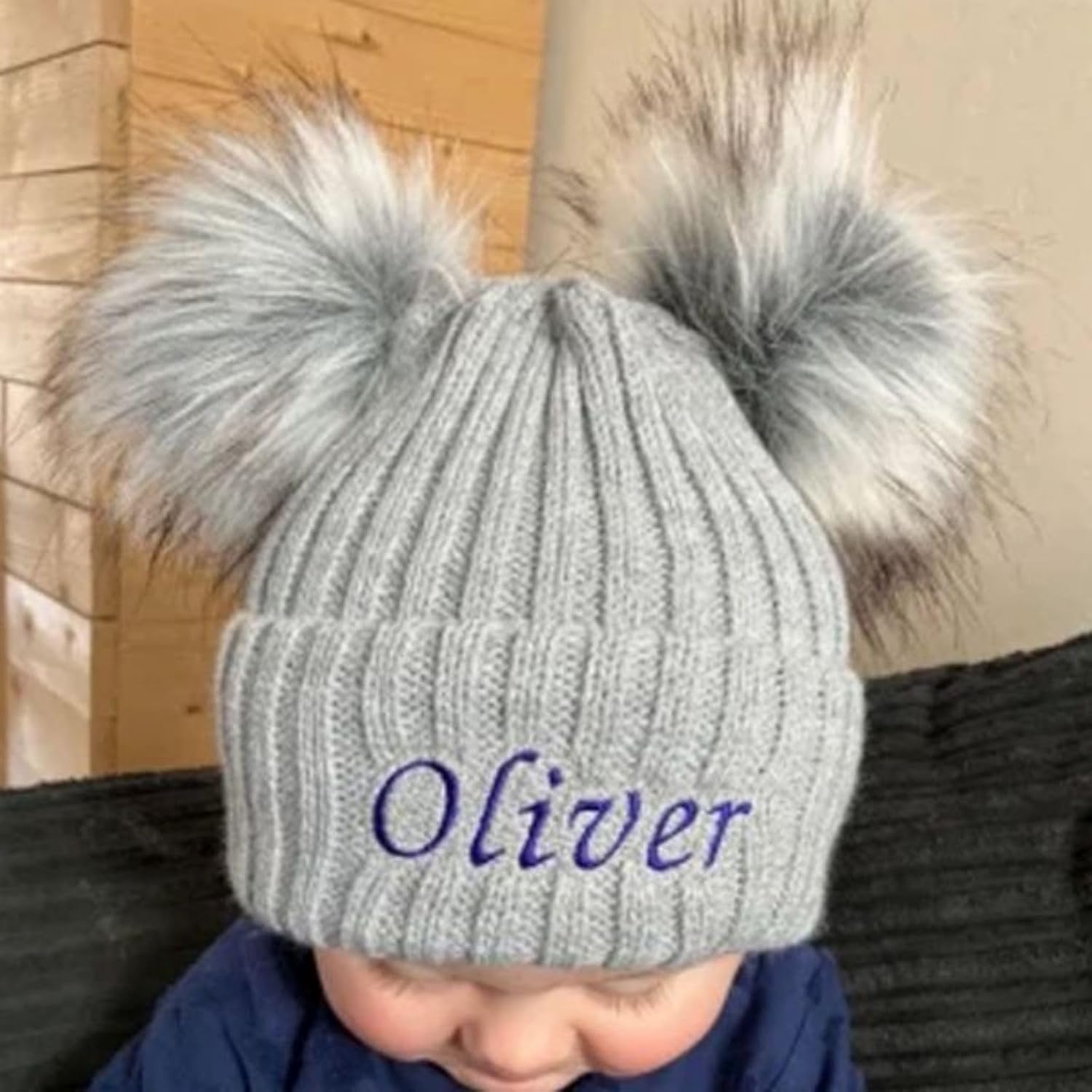 Personalised Knitted Baby Hat - Soft Wool_fsifjkl