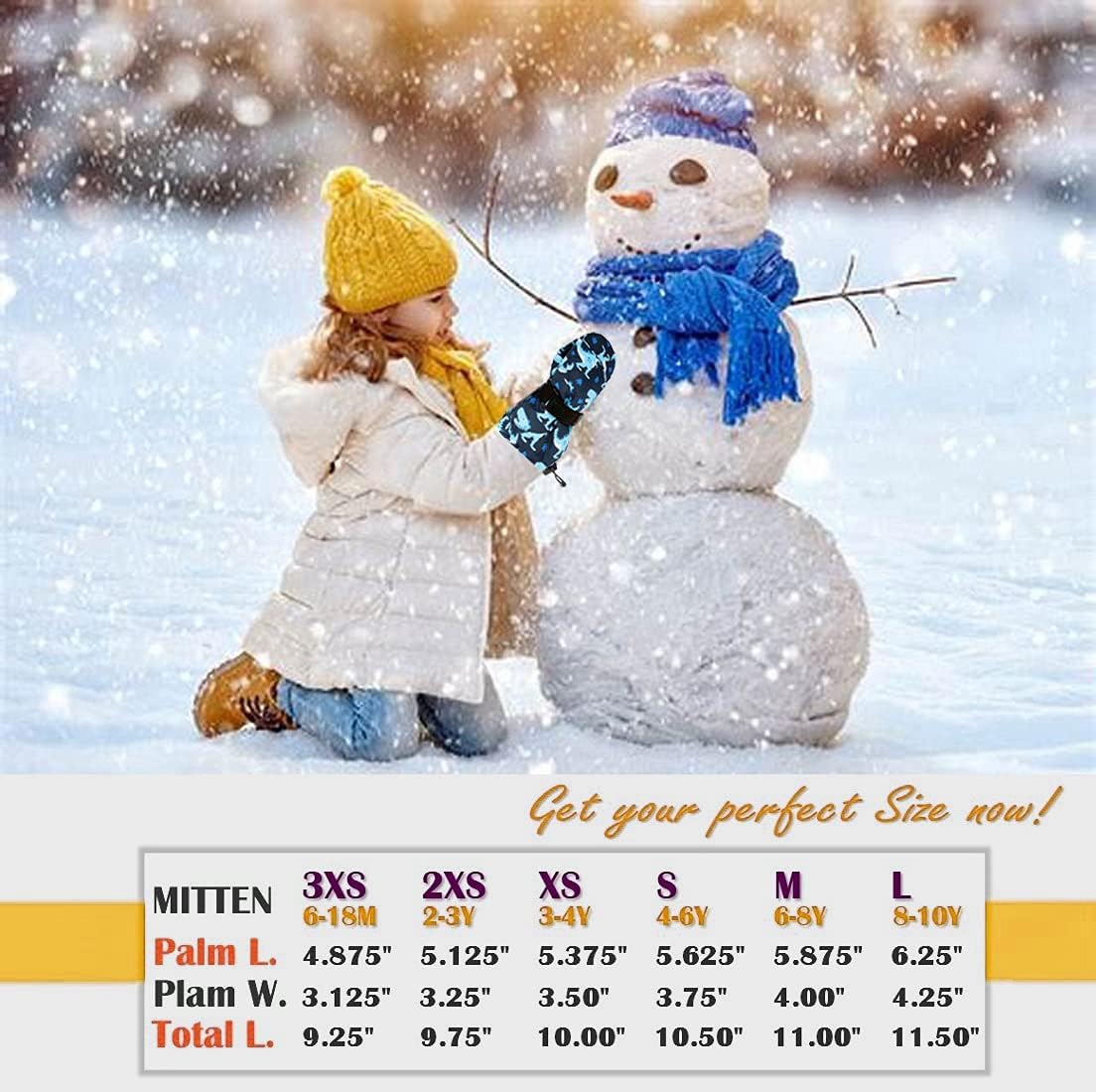 TOASTY Winter Gloves for Kids