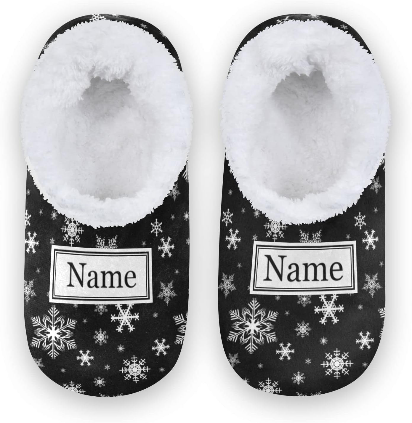 Personalized Christmas Slippers for Kids Warm Fuzzy and Functional