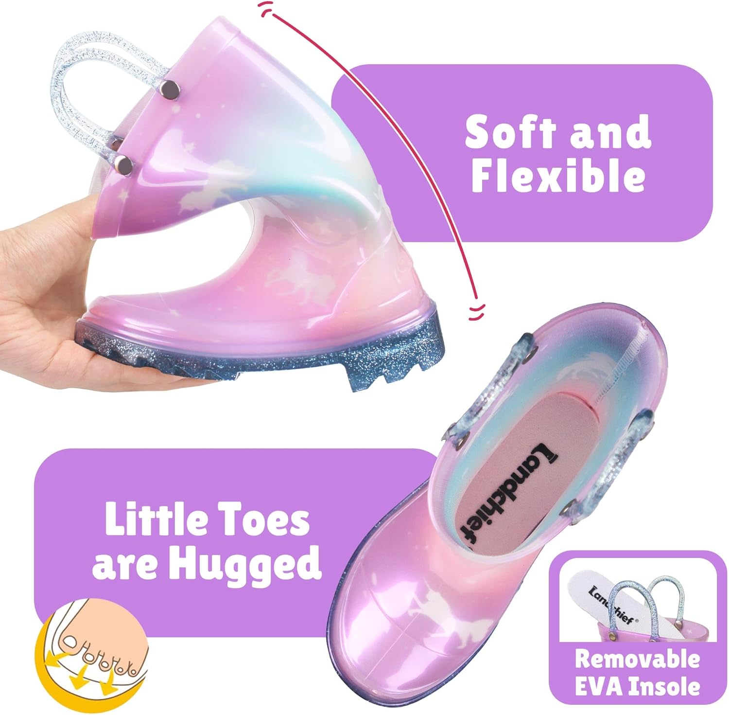 Rainy Day Magic Toddler Boots