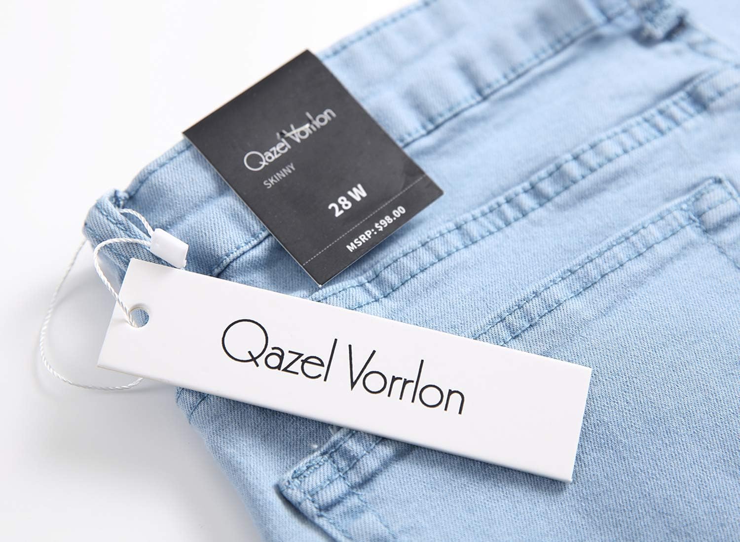 Mens Slim Fit Jean Pair with 5 Pockets for Daily Wear