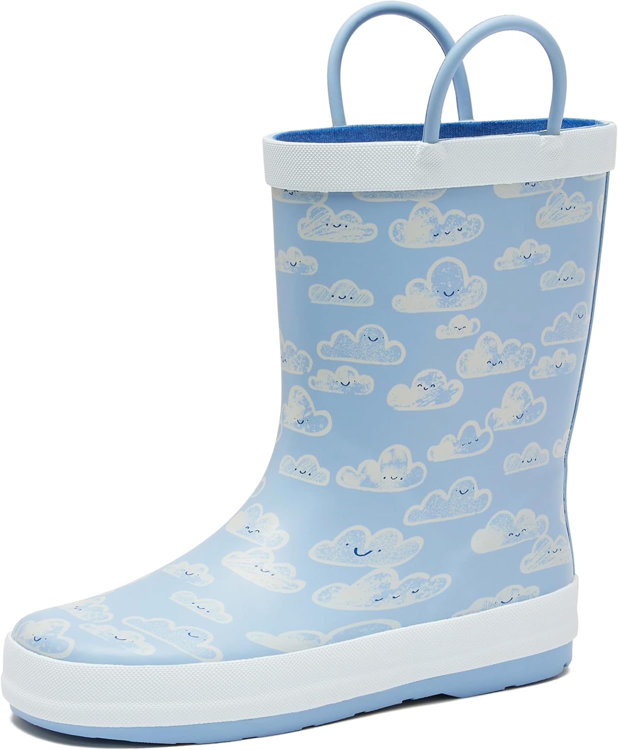 Lands End Boys and Girls Waterproof Rain Boots for Kids
