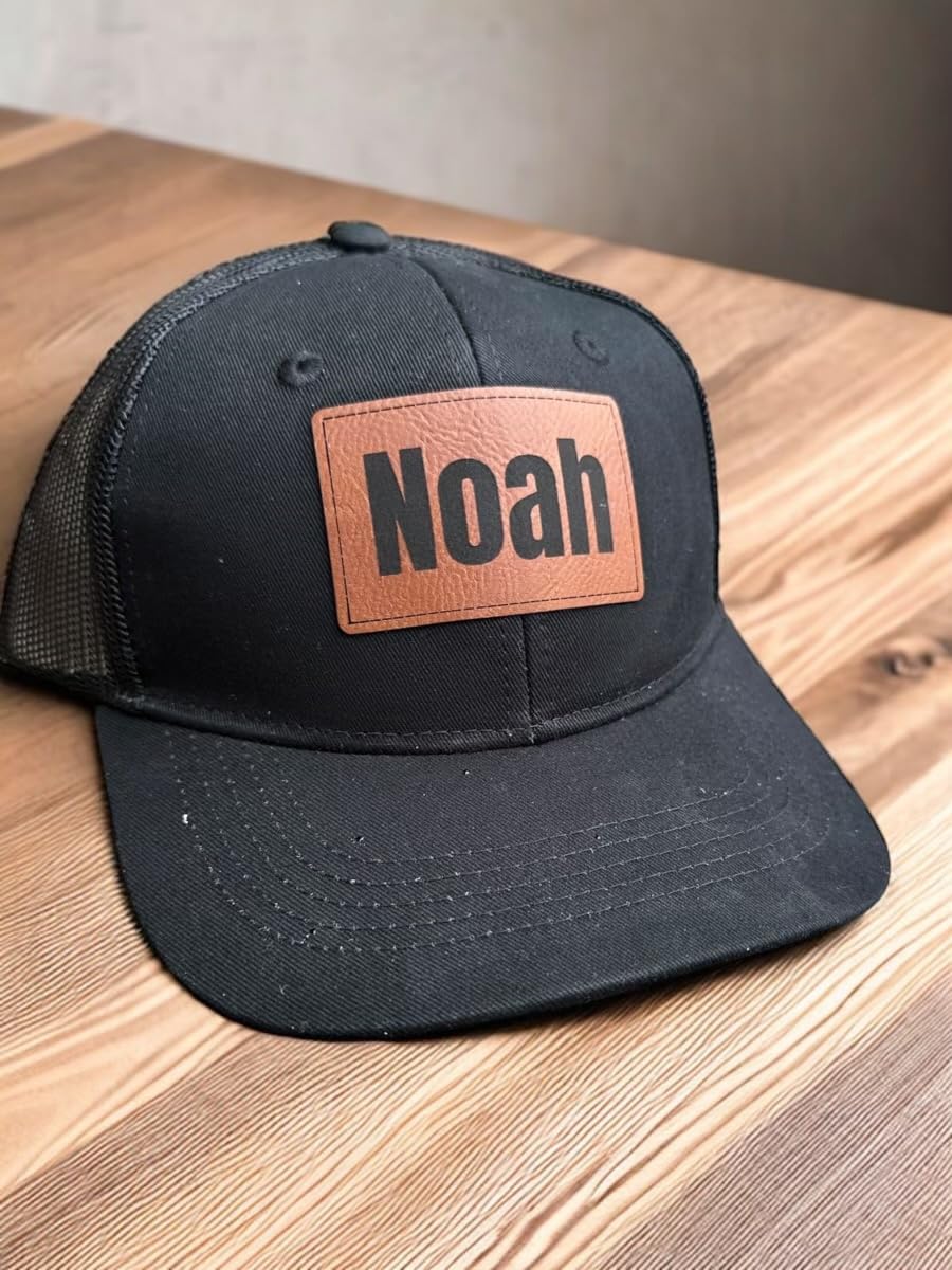 Personalized Kids Hats with Unique Criss-Cross Design Size Accepts Birthdays