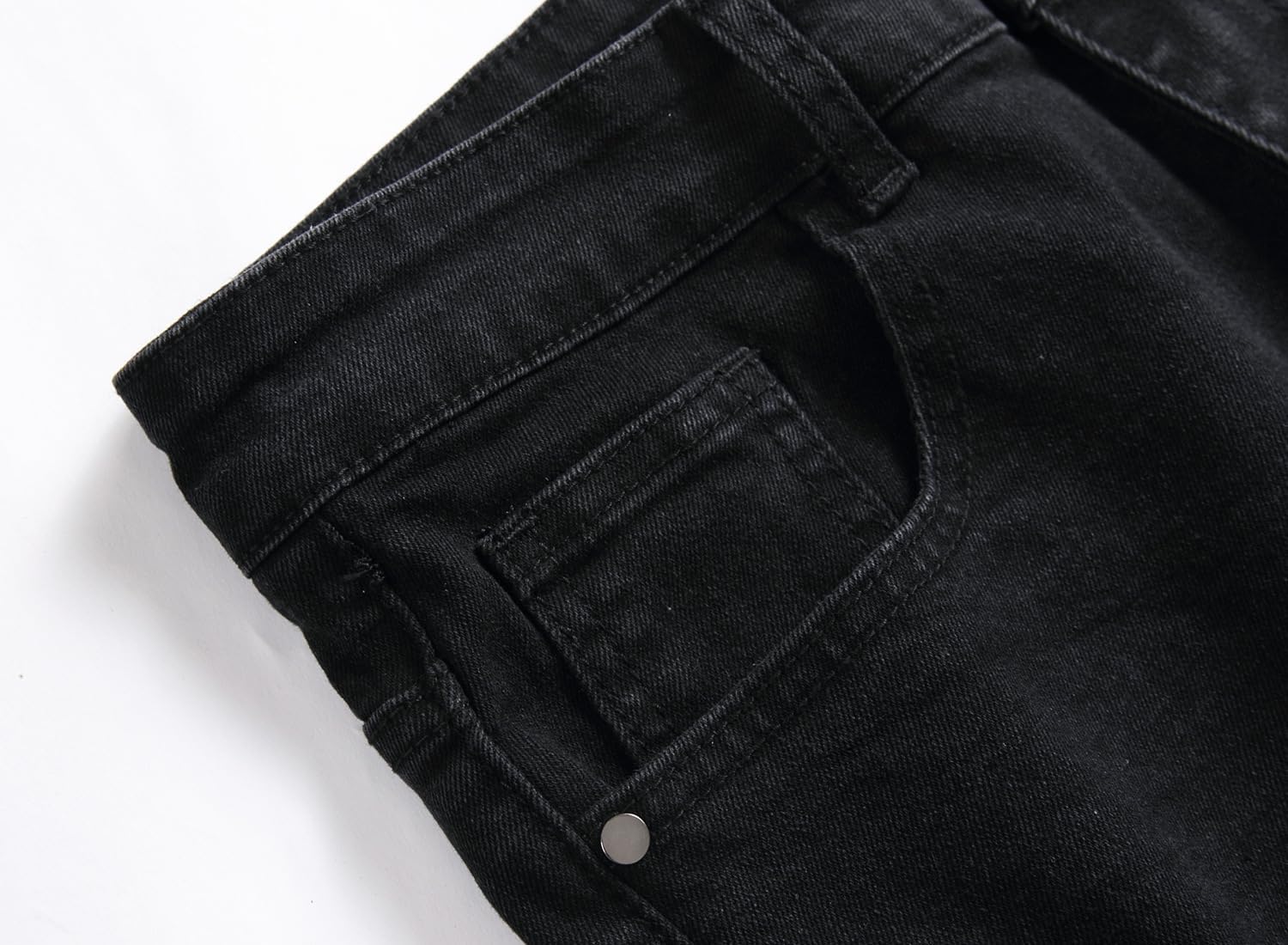 MLANM Slim Fit Stretch Jeans