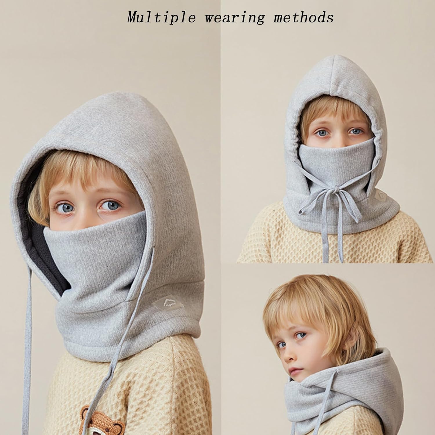 Warm Balaclava Ski Mask for Kids