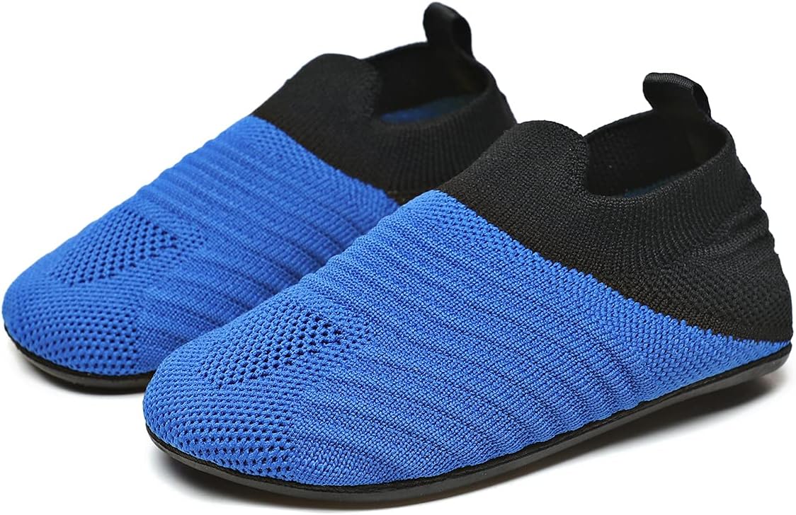 Toddler Indoor House Slippers Non-Slip Rubber Sole Lightweight Comfort