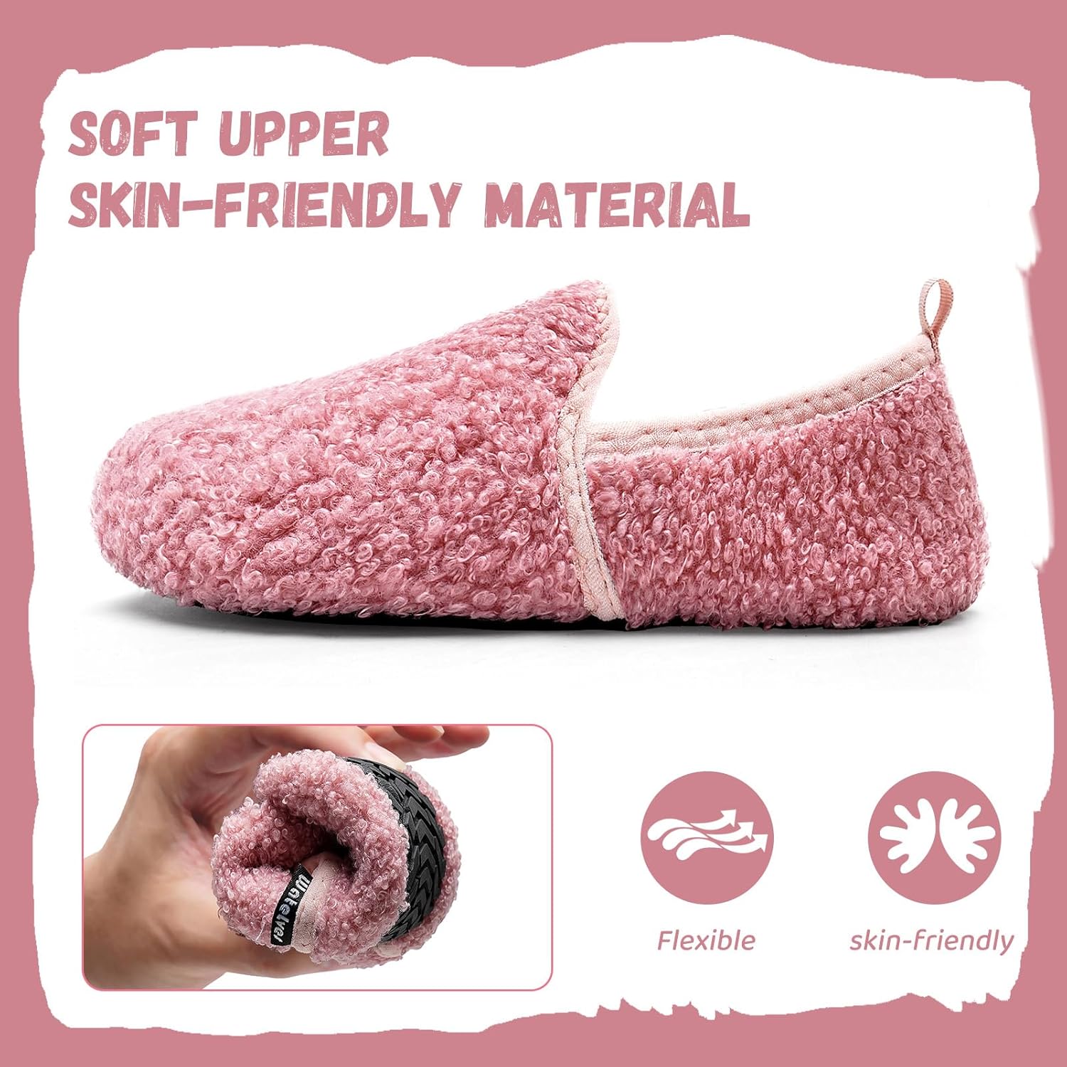 WateLves Kids Slide on Slippers