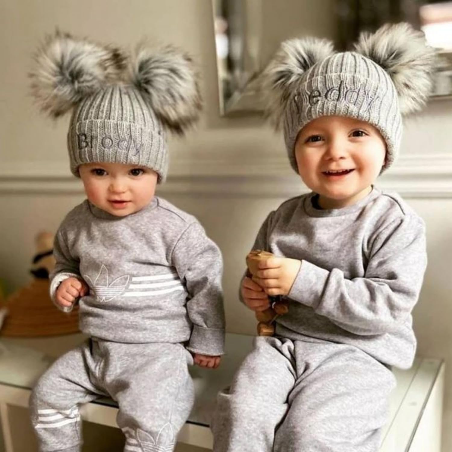 Personalised Knitted Baby Hat - Soft Wool_fsifjkl