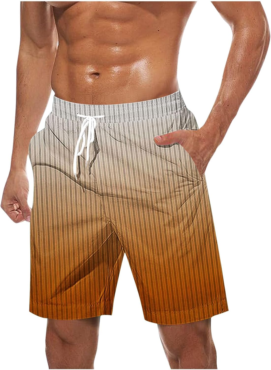 Stylish Quick Dry Swimming Trunks for Men