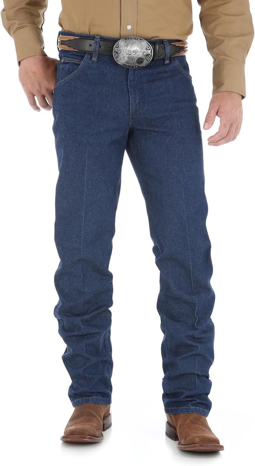Wrangler Mens Premium Performance Cowboy Cut Regular Fit Jeans