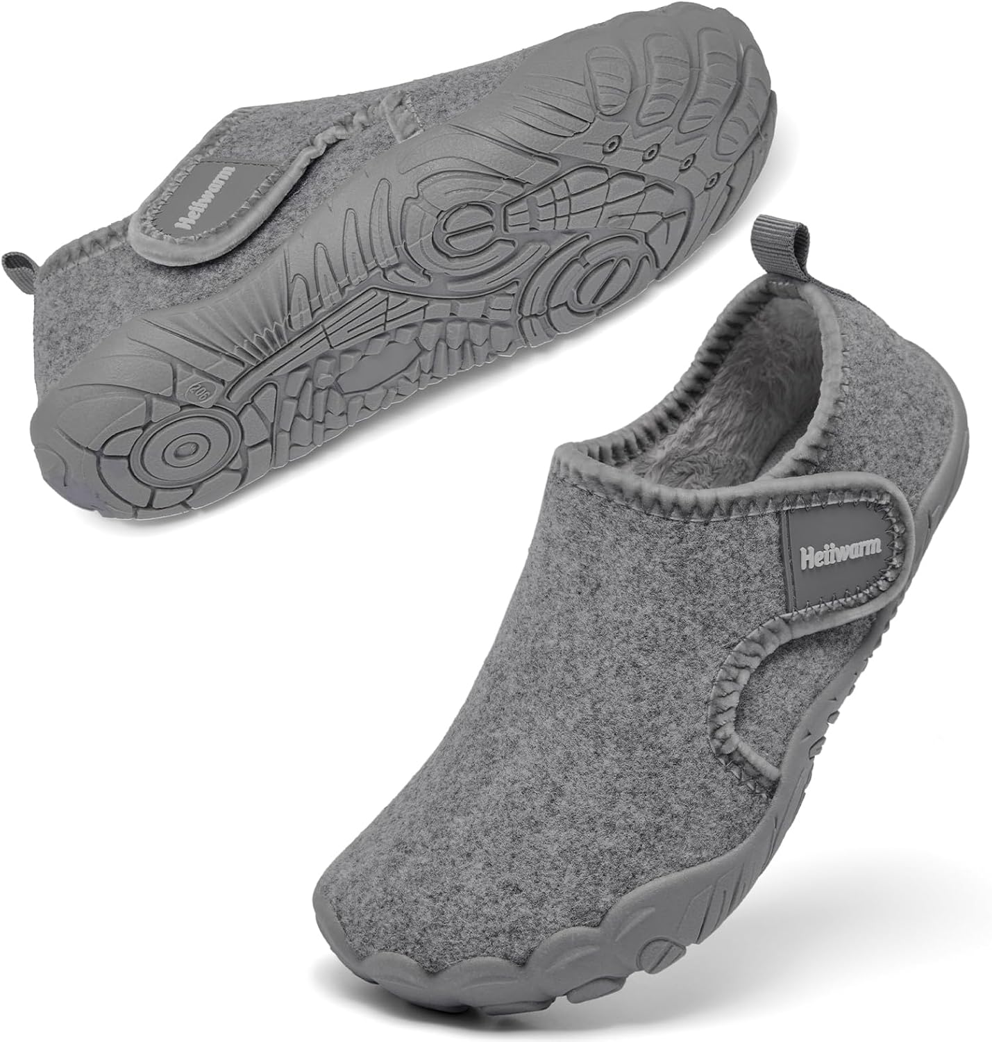 Heiiwarm Kids Winter Slippers Cozy Soft Warm