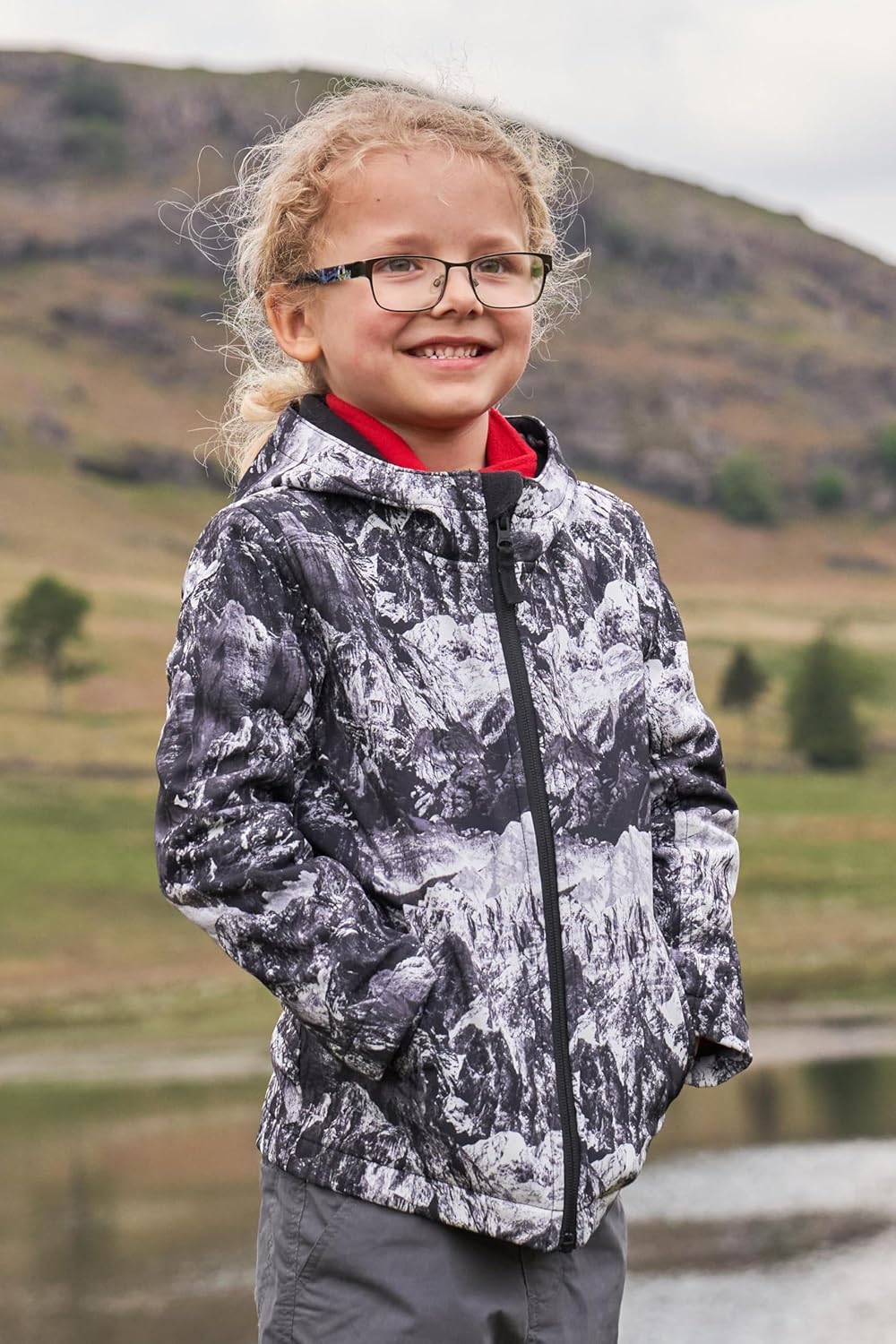 Mountain Warehouse Exodus Softshell Jacket - Kids Perfect weather coat