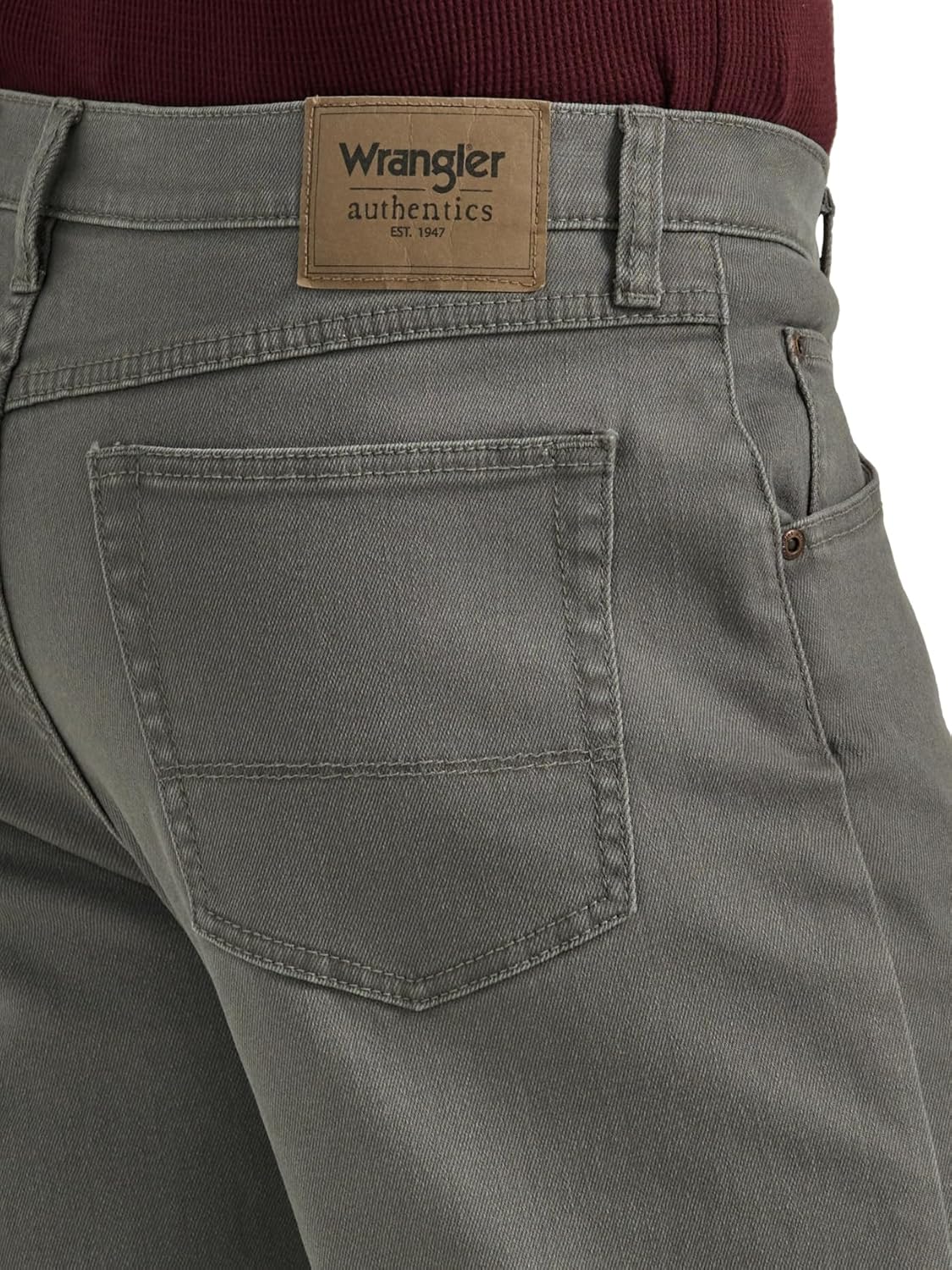 Authentic Relax Fit 5-Pocket classic Jeans with Brass Zipper