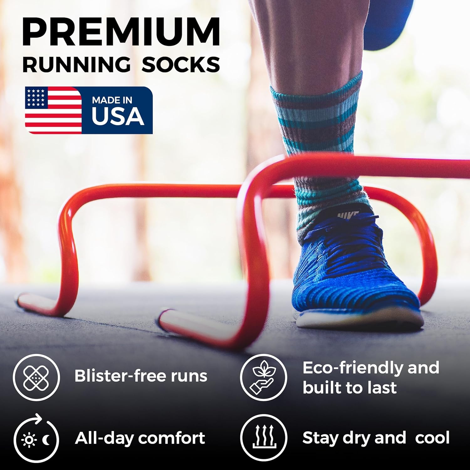 Wrightsock CoolMesh Running Socks