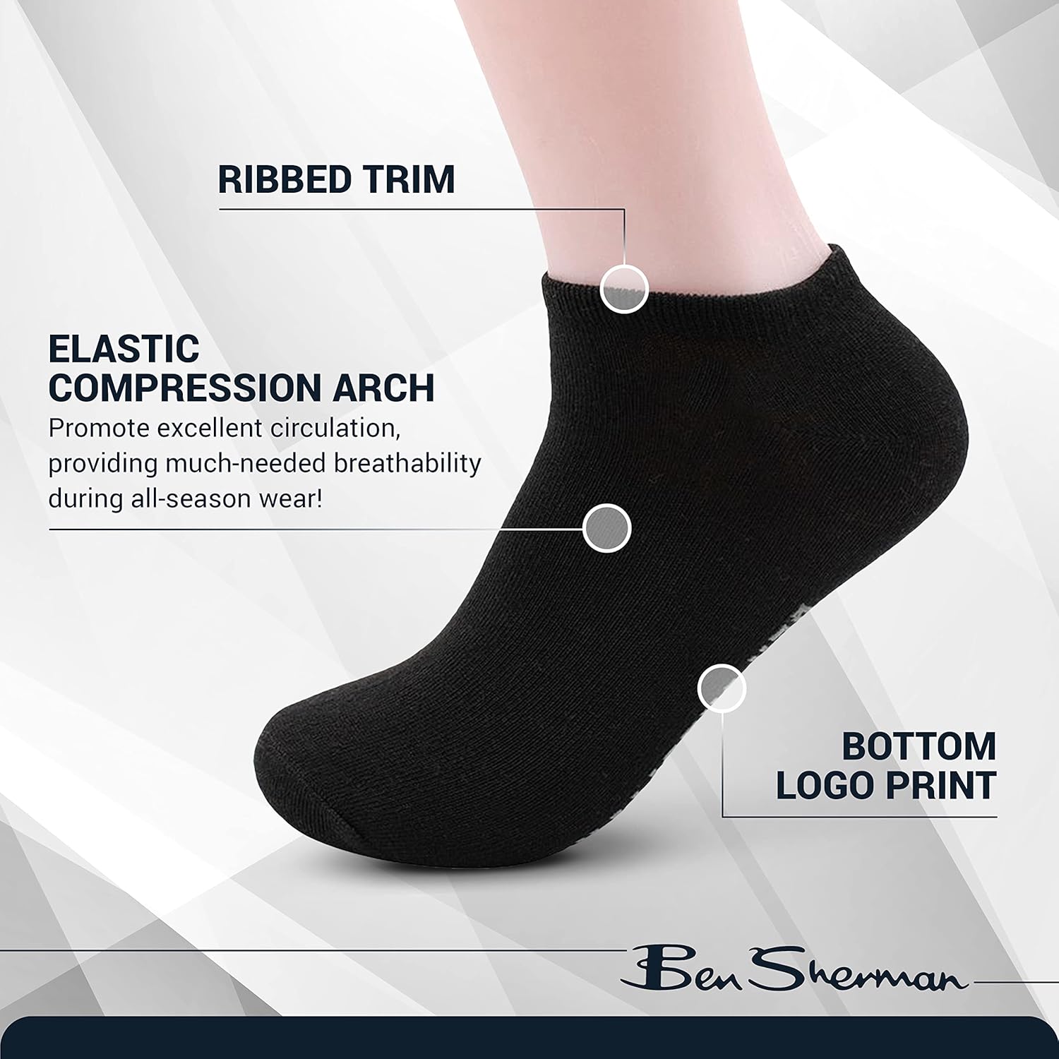 Comfort Fit Running Socks