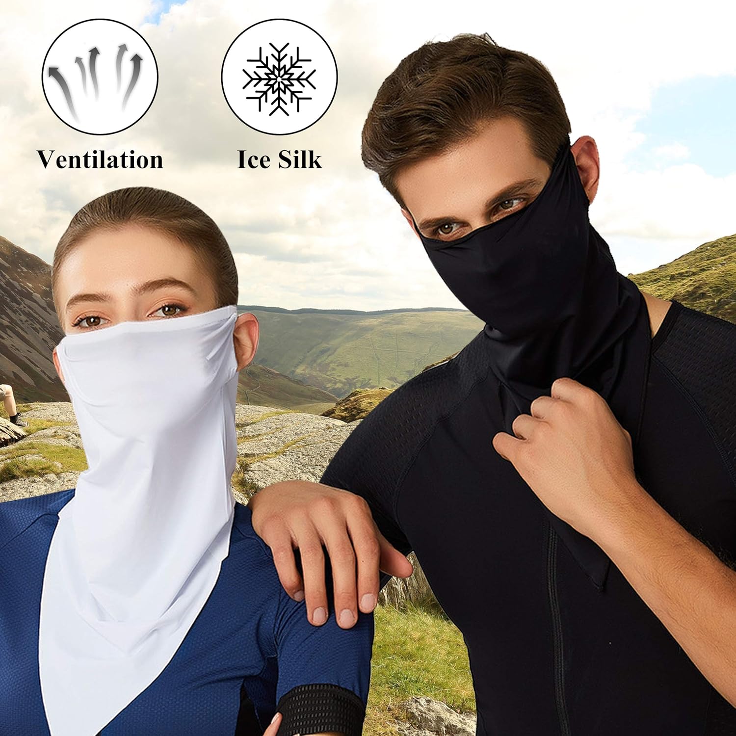Fast-Drying Ice Silk Face Mask