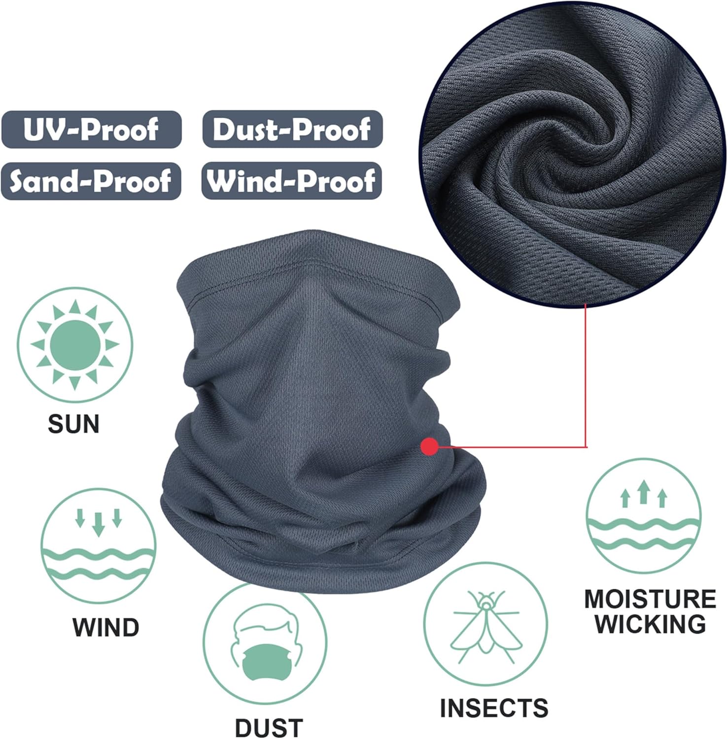 Summer Face Cover UV Protection