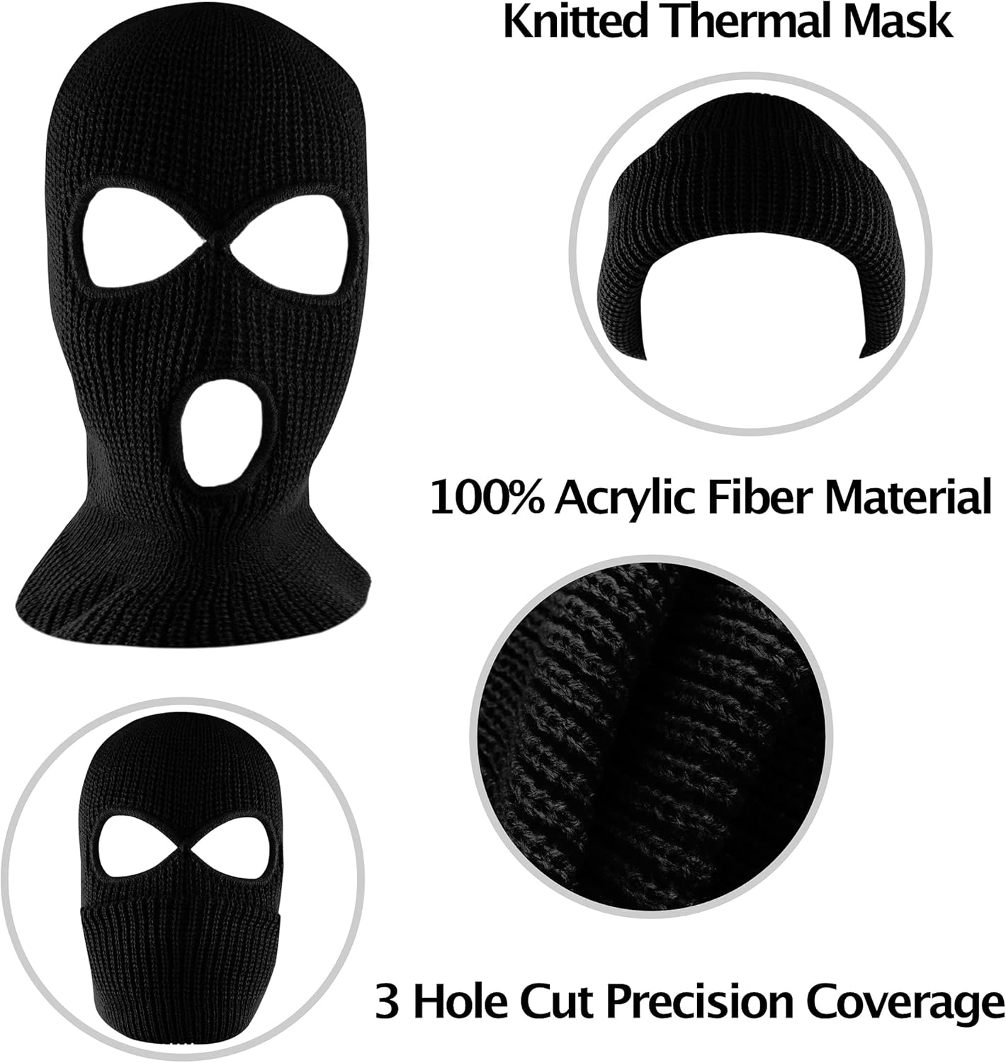 Warm Ski Mask for Winter Sports