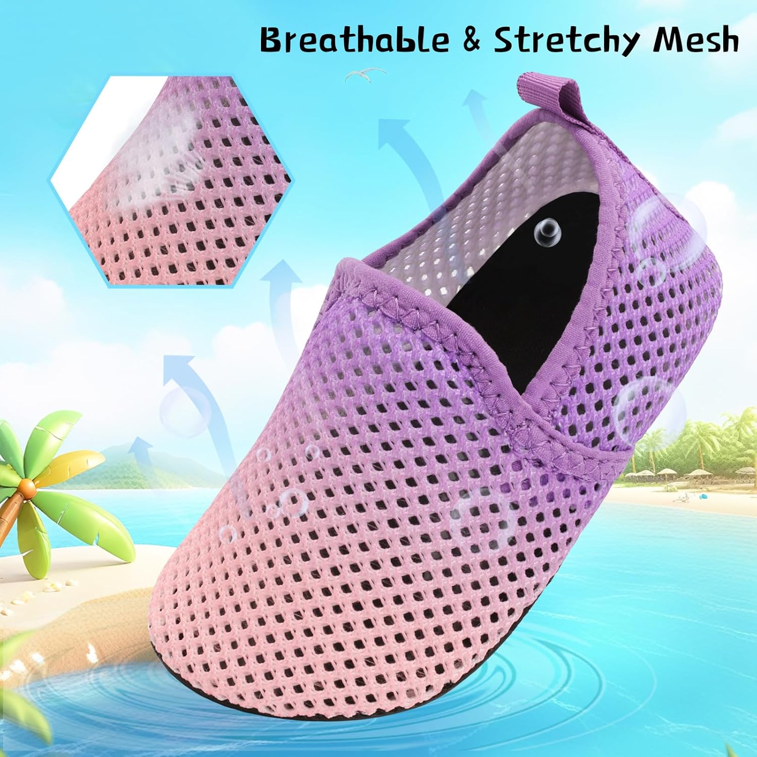 Centipede Demon Quick Dry Toddler Water Shoes