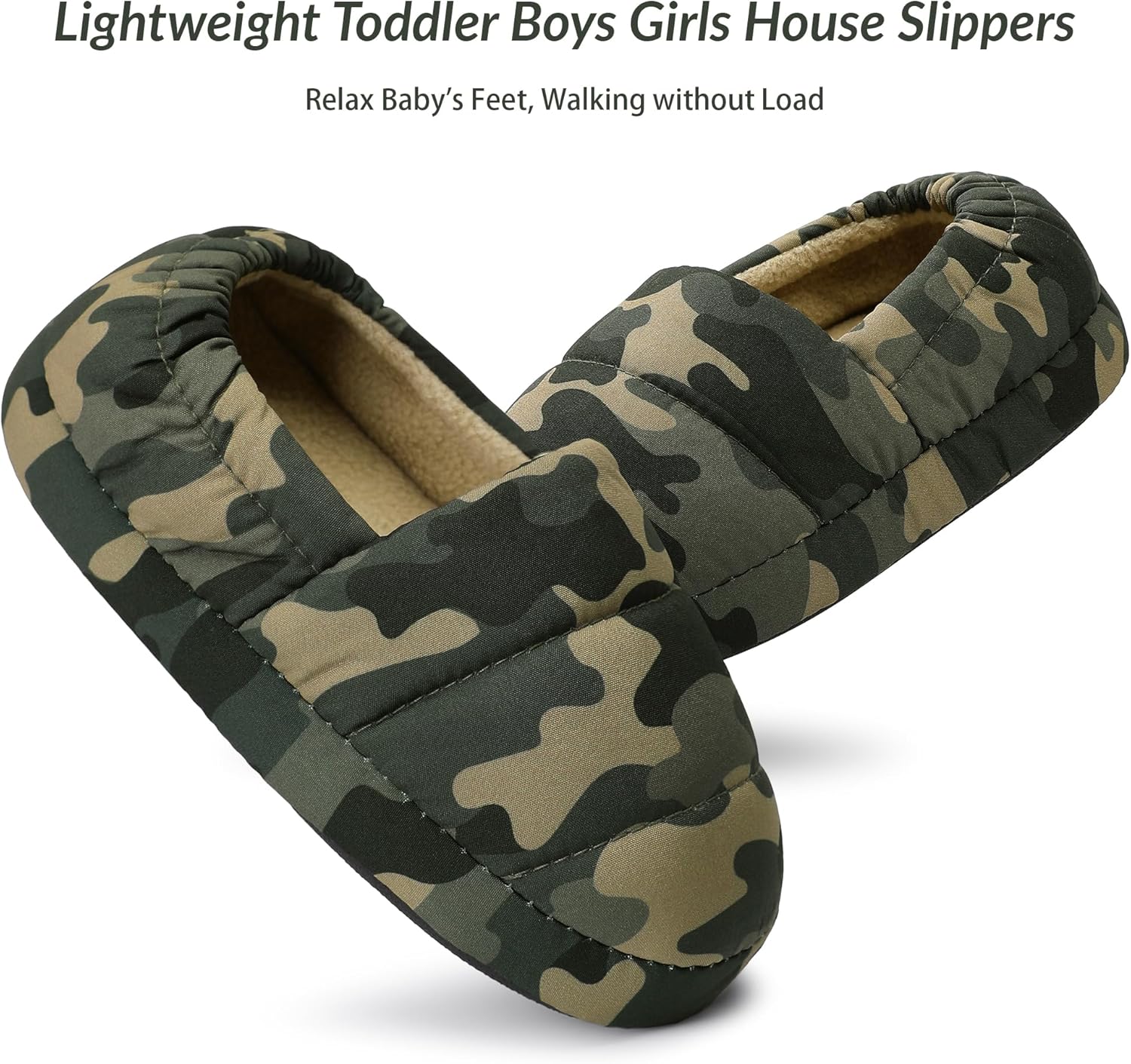 Bigwow Toddler Camo Slippers