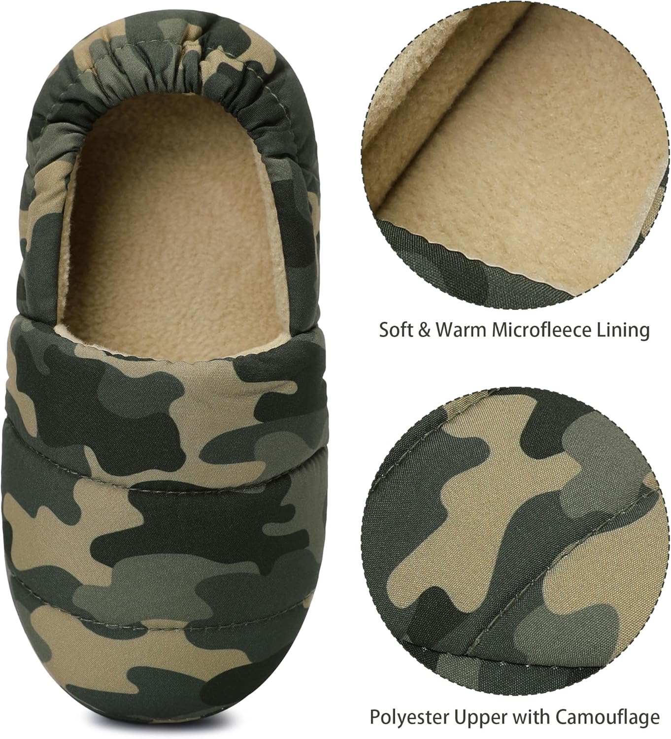 Bigwow Toddler Camo Slippers