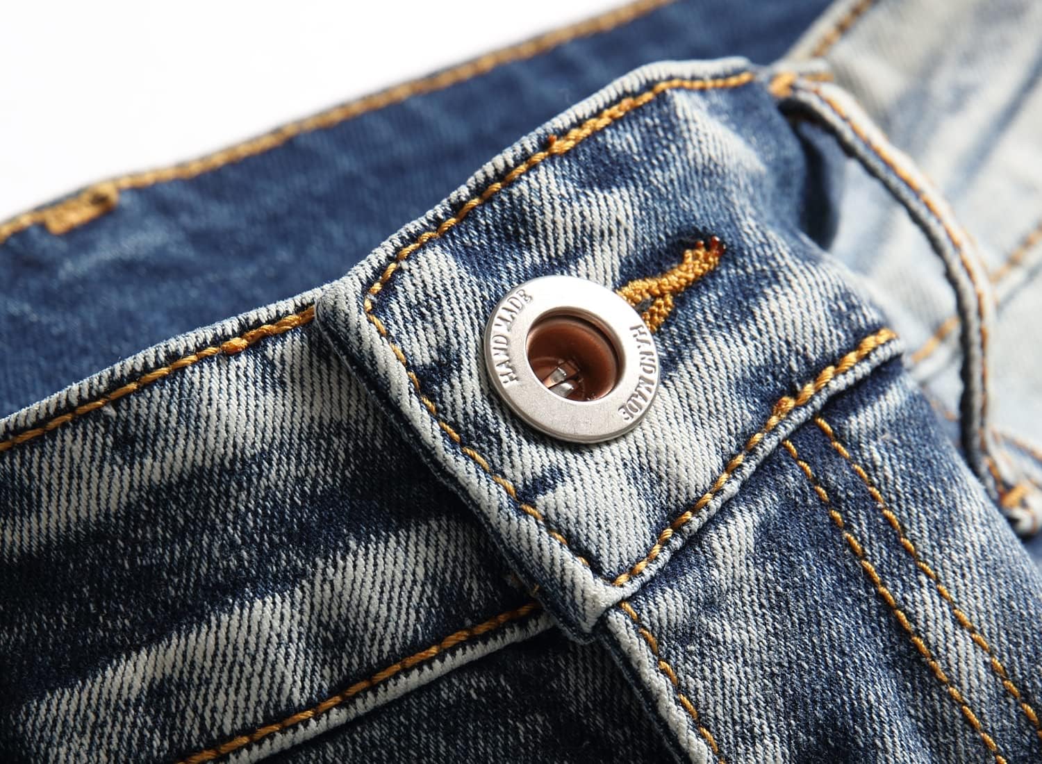 Patch Ripped Jeans
