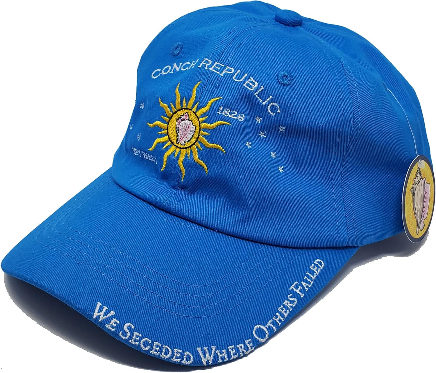 Key West Flags Conch Republic 100 Cotton Baseball Cap