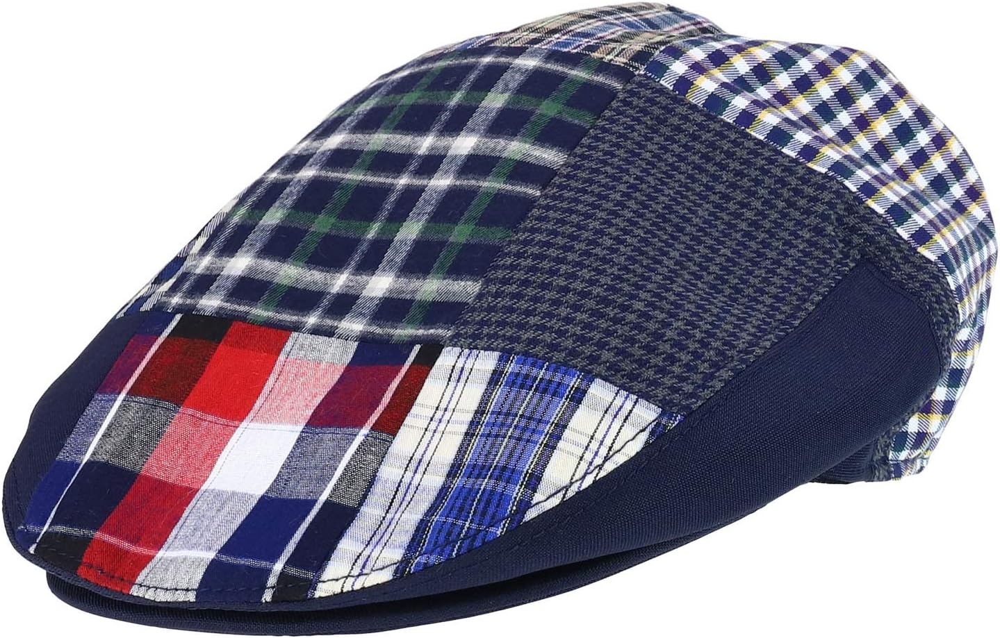 Mens Stylish summer ivy cap with adjustable snap buttons