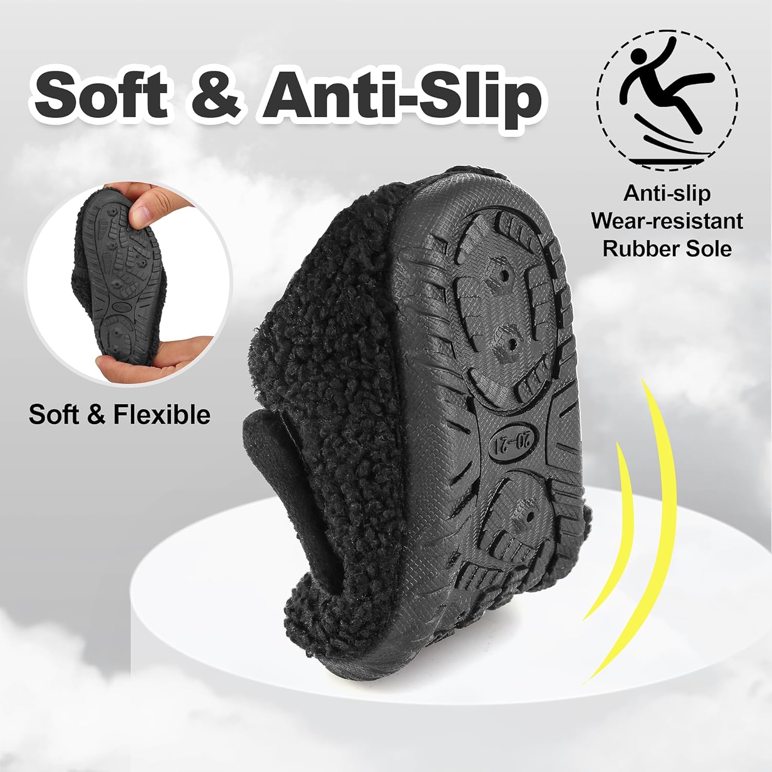 Cozy Toddler Safety Slippers