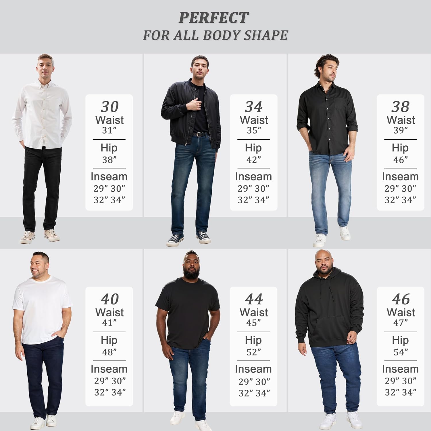 Mens Super Comfortable Straight Stretch Knit Jersey Denim Jean