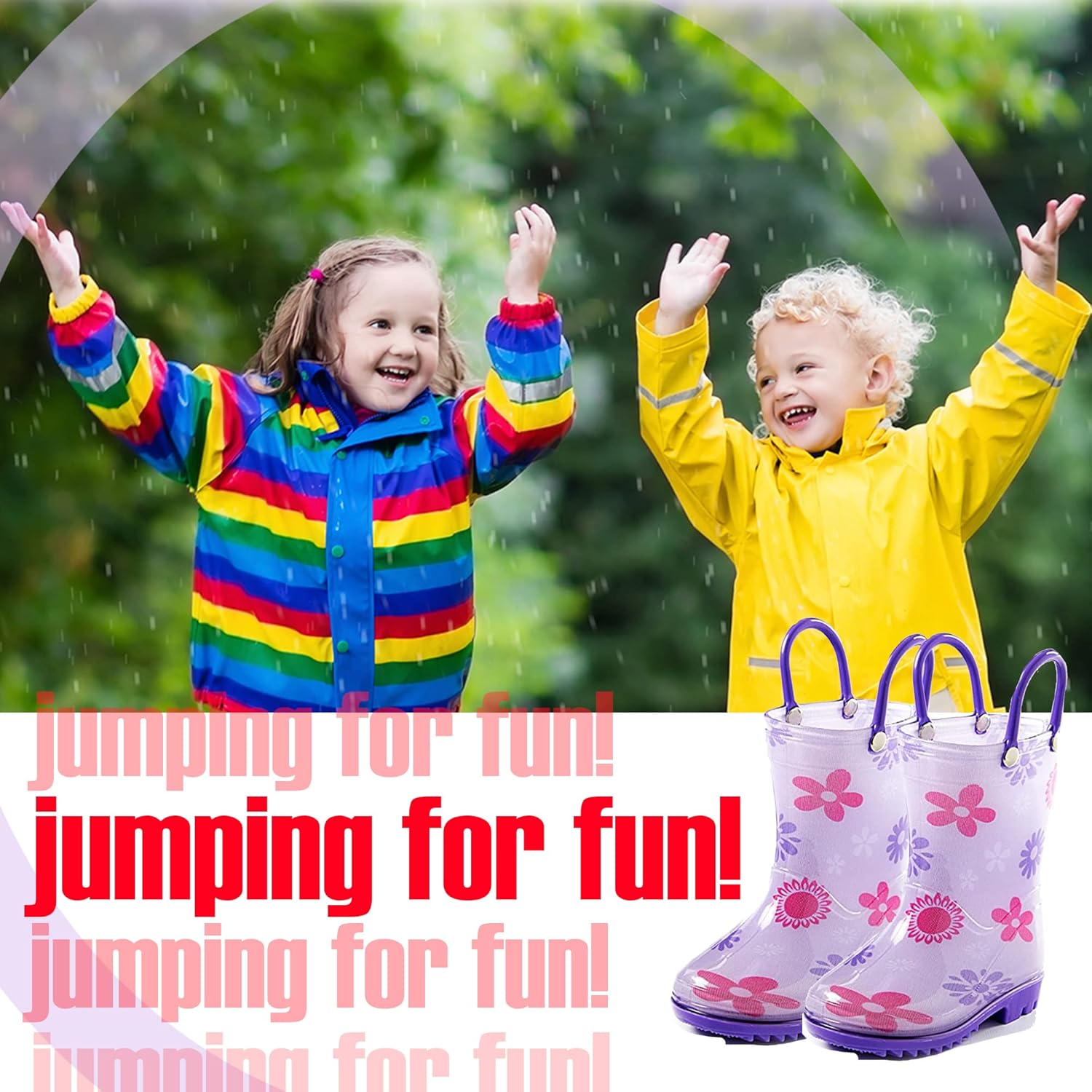 Puddle Play Toddler Rain Boots Fun in the Rain