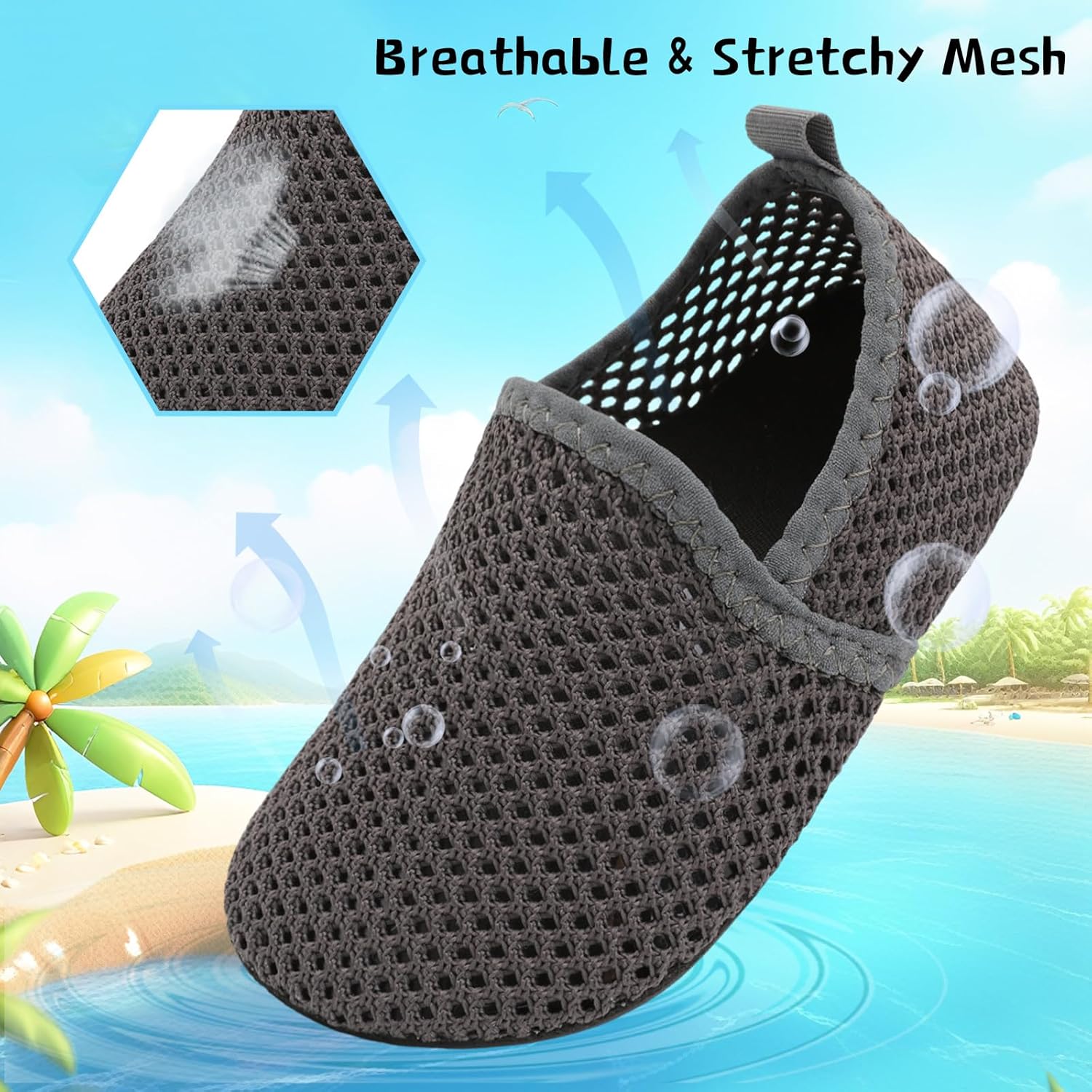 Centipede Demon Toddler Beach Water Shoes