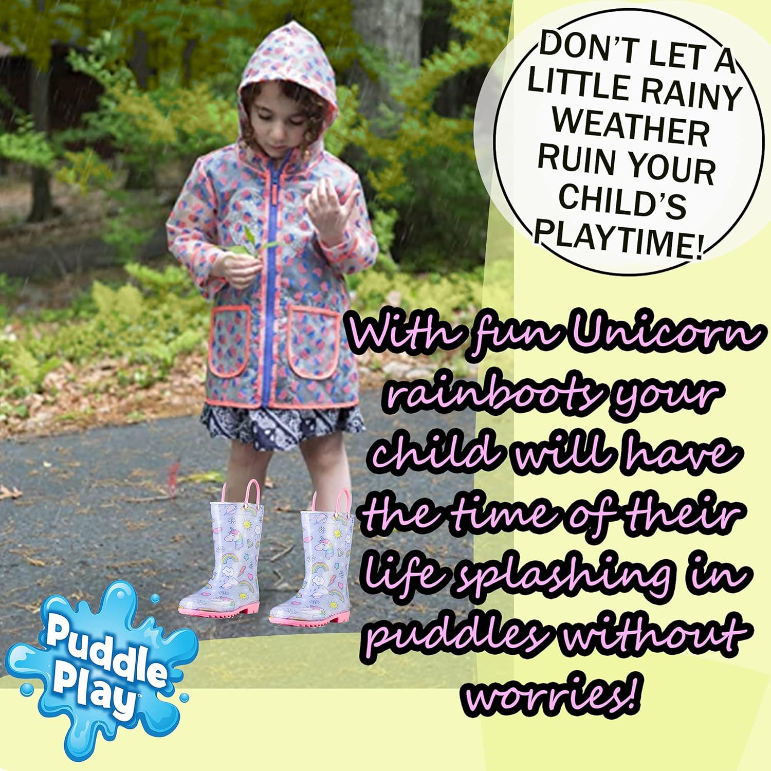 Puddle Play Waterproof MMC Rain Boots