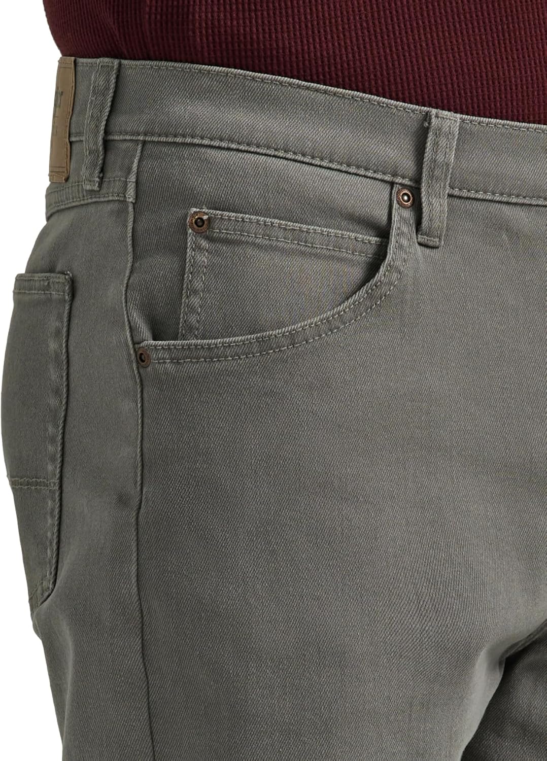 Authentic Relax Fit 5-Pocket classic Jeans with Brass Zipper