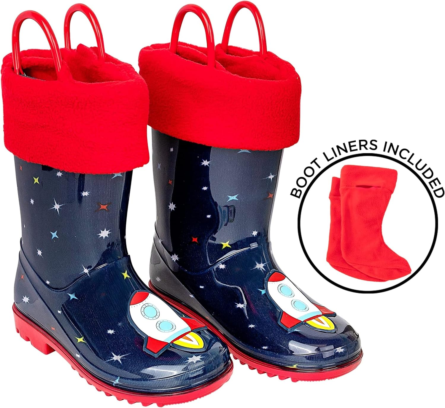 Toddler Rain Boots Waterproof Protection for Girls